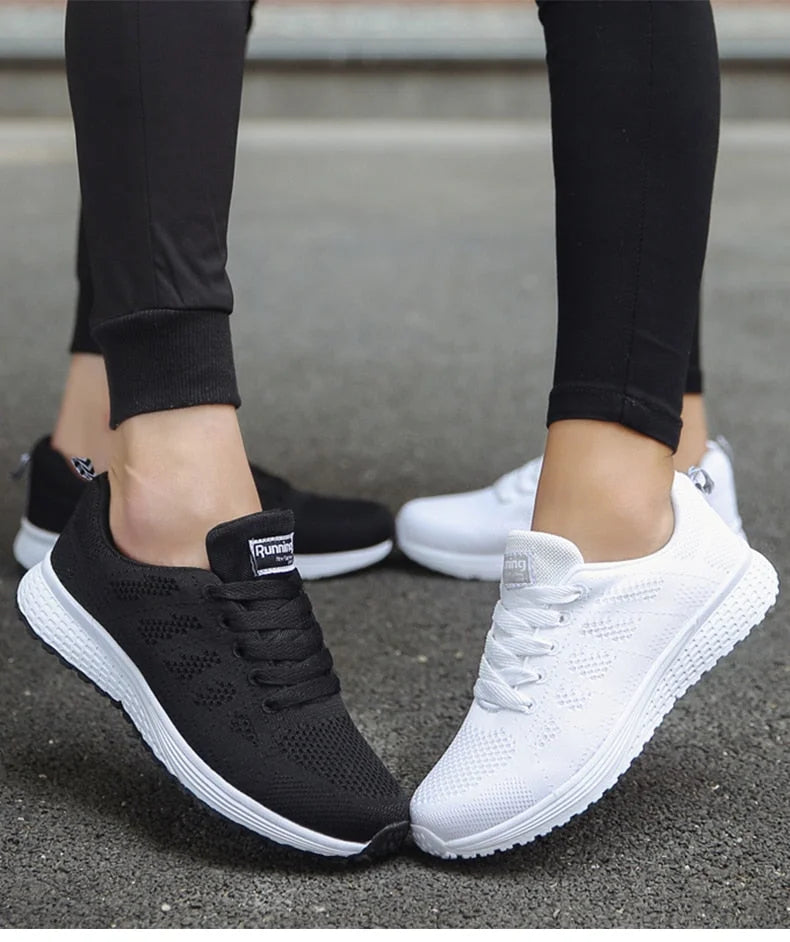 Damen Atmungsaktive Sneakers mit ergonomischer Sohle, leichtes und flexibles Material, sportliches Design, ideal für den…