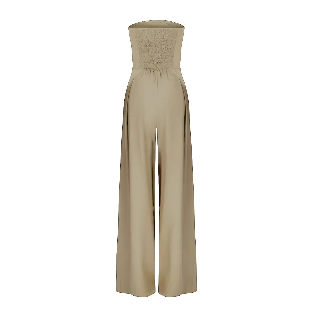 Damen Overall mit weitem Bein
