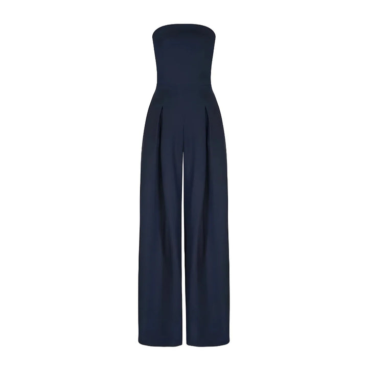 Damen Overall mit weitem Bein