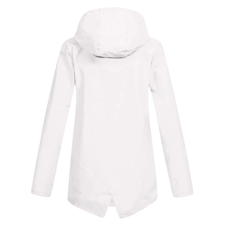 Damen Übergangsjacke mit Kapuze aus strapazierfähigem Material, Reißverschluss und praktischen Taschen für vielseitige…