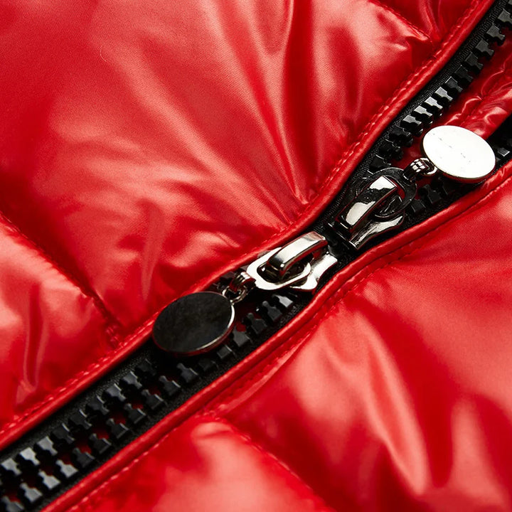 Damen Winter Daunenjacke mit Kapuze