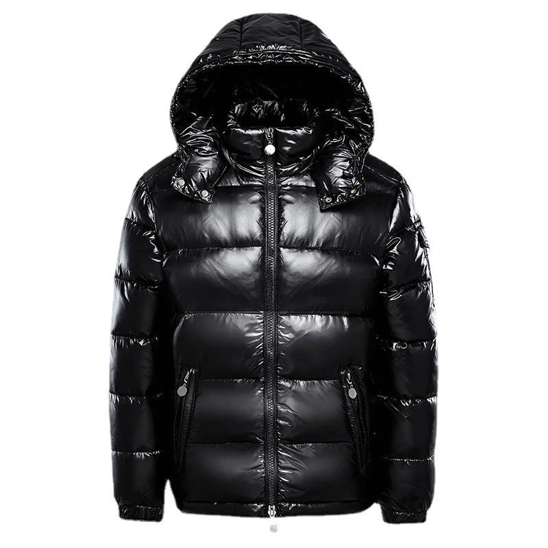 Damen Winter Daunenjacke mit Kapuze
