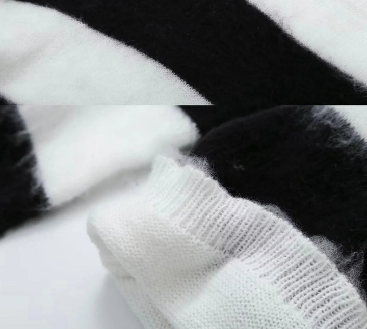 Damen Pullover aus weichem Baumwollgemisch, gemütliches Oversize-Design mit lockeren Ärmeln und formschöner Passform.