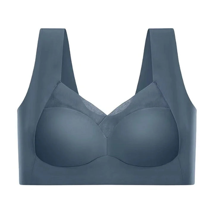Damen Push-Up BH nahtlos mit breiten Trägern aus angenehmem Material in schlichtem Design