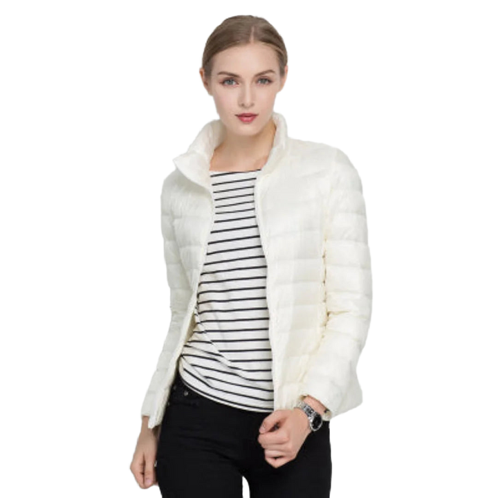 Damen Steppjacke mit leichter Fütterung und Stehkragen