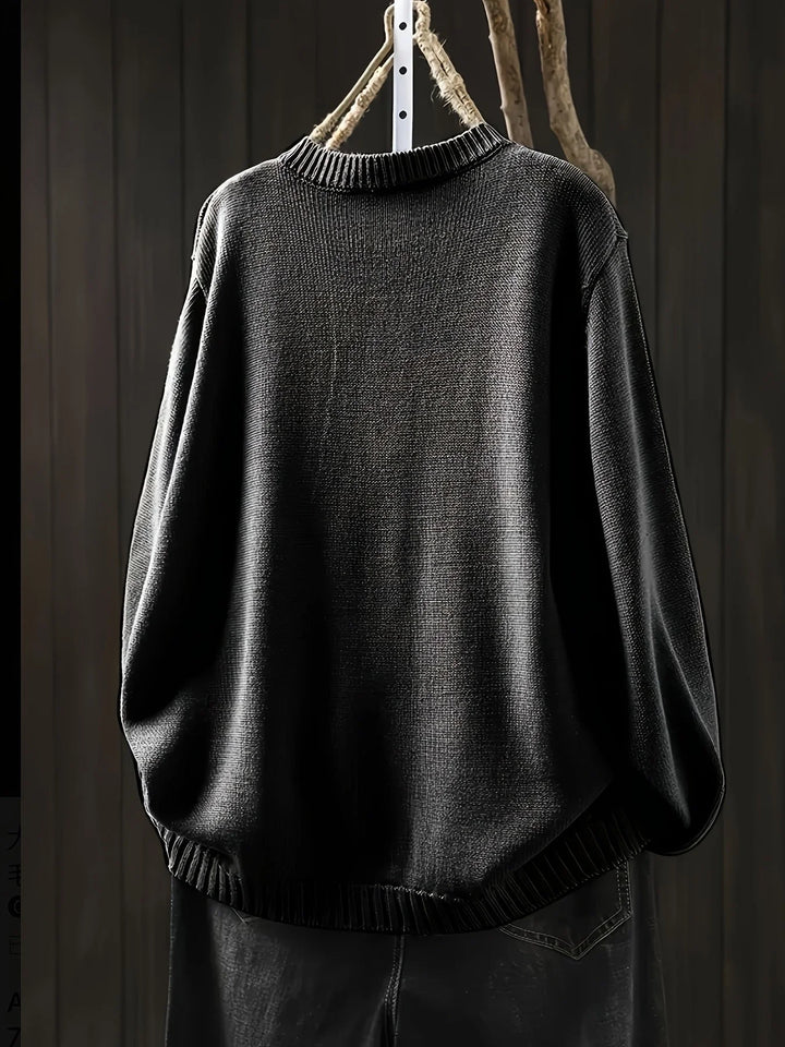 Damen Strickjacke aus weicher Baumwolle mit bunten Knöpfen und offenem Design, ideal für vielseitige Outfits.