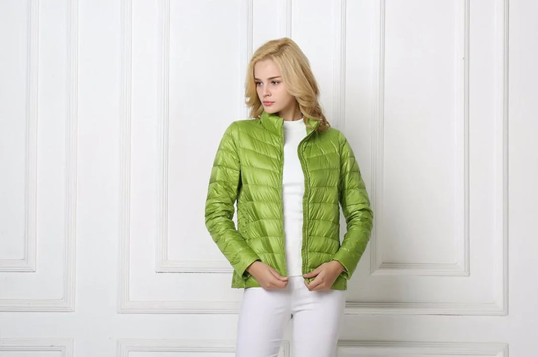 Damen Daunenjacke mit Reißverschluss