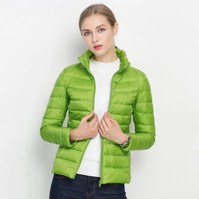 Damen Daunenjacke mit Reißverschluss