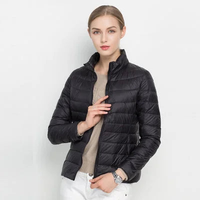 Damen Daunenjacke mit Reißverschluss