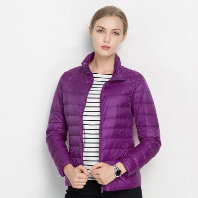 Damen Daunenjacke mit Reißverschluss