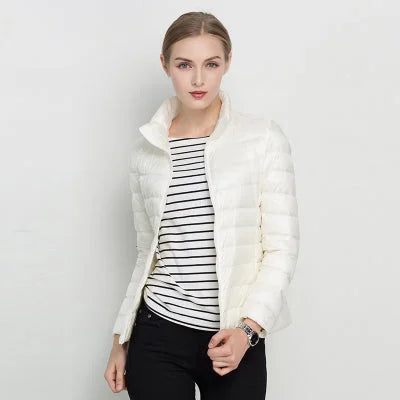 Damen Daunenjacke mit Reißverschluss