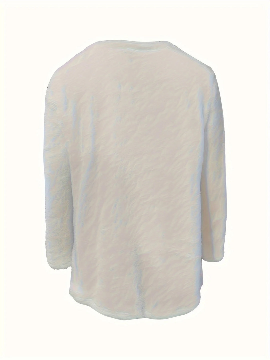 Damen Weihnachtspullover aus Baumwolle mit Taschen und Rundhalsausschnitt in festlichem Design und bequemer Passform.